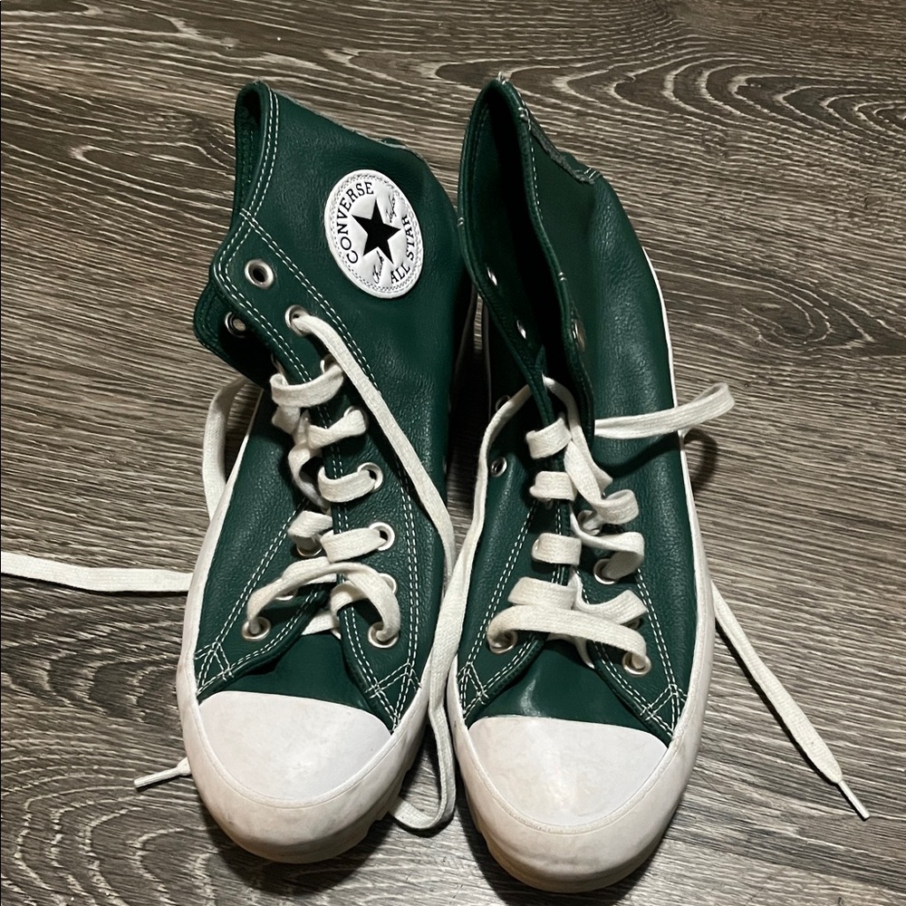 Converse Forest Green High-Tops